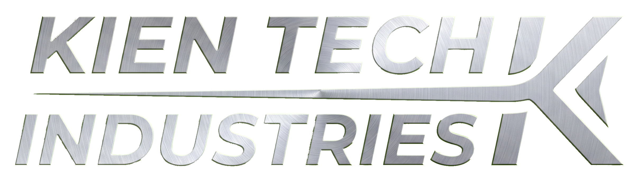 silver metallic tech logo placeholder